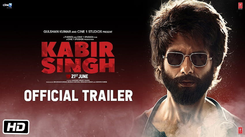 Revisão do filme de Kabir Singh: Shahid Kapoor, o filme de Kiara Advani papel de parede HD