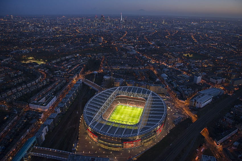 Arya sull'Arsenal F.C. Calcio londinese, Londra, Emirates Stadium Sfondo HD