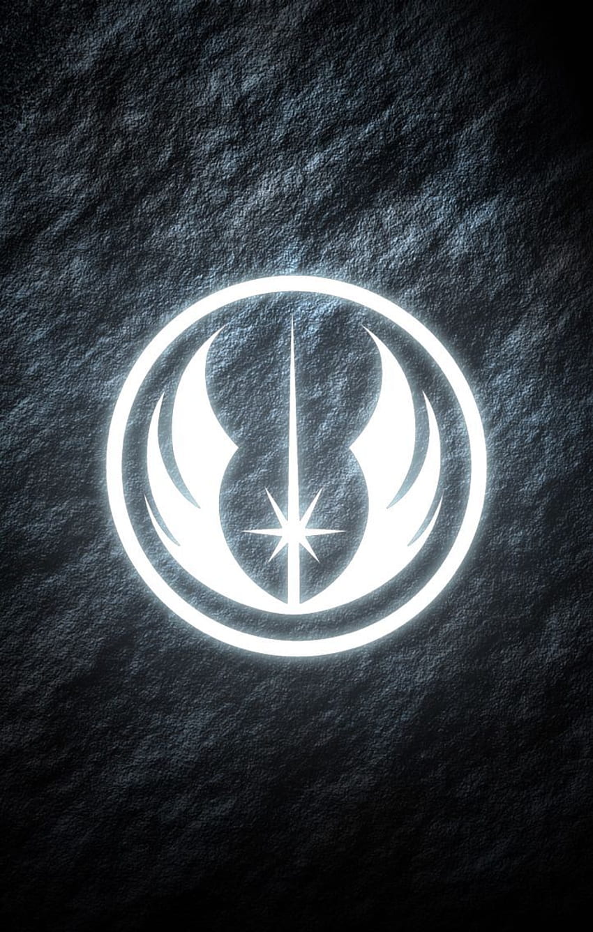 Jedi Order Star Wars phone . Glowing symbol. My Work HD phone wallpaper