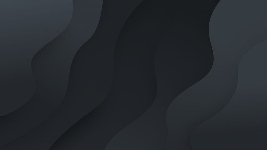 Wavy, MacOS Dark HD-Hintergrundbild