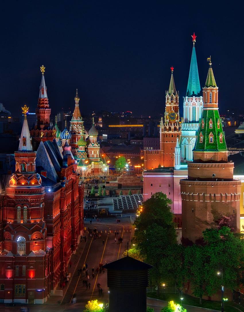 Moscow Russia Moscow Kremlin HD phone wallpaper