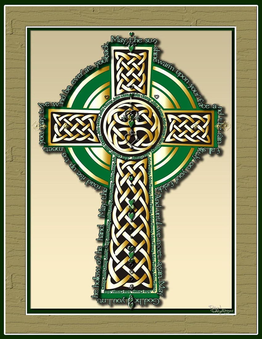 cool celtic cross backgrounds