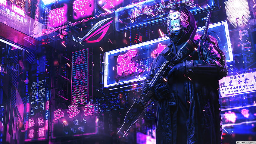 Asus ROG (Republic of Gamers) - Cyberpunk Asus Zephyrus, Old Asus HD wallpaper