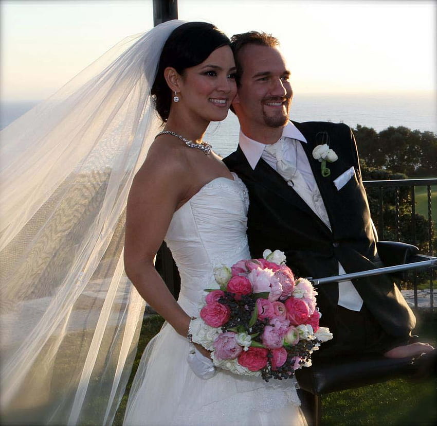 Nick Vujicic and His Wife Kanae Miyahara Love Story. Love Without Limits. Insbright HD wallpaper