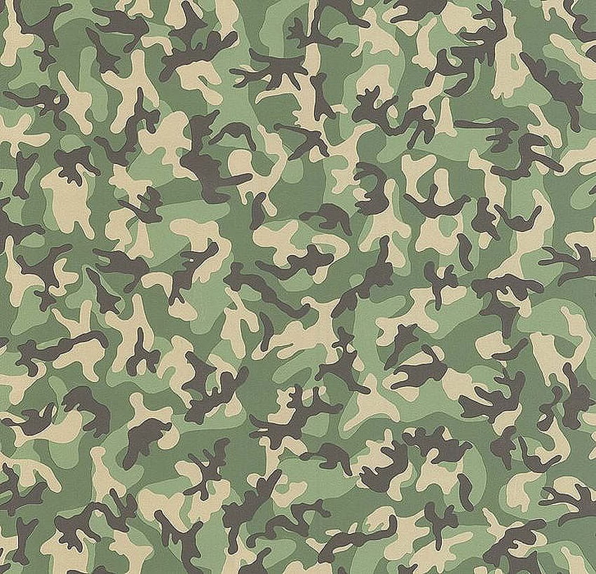 Camouflage Khaki Green Black Army Soldier Bedroom Military Camo 4000278523511 HD wallpaper