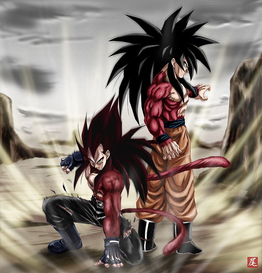 Wallpaper : anime, Dragon Ball GT, Son Goku, Super Saiyan 4