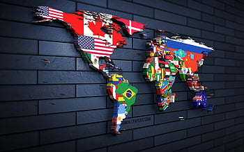 World map HD wallpapers | Pxfuel