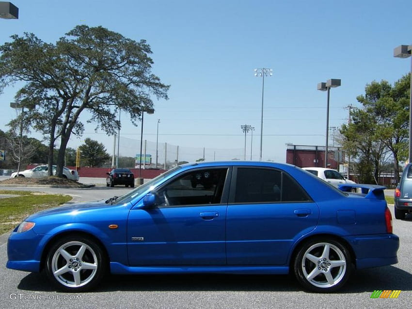 Laser Blue Mica Mazda Protege MP3 - Car Color Galleries HD wallpaper