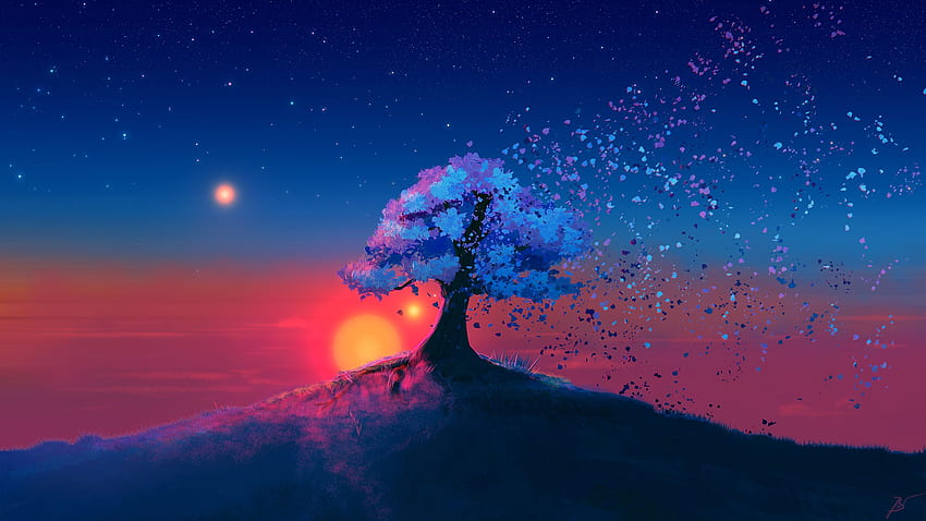 Mystical Night Sky, Mystical Laptop HD wallpaper | Pxfuel