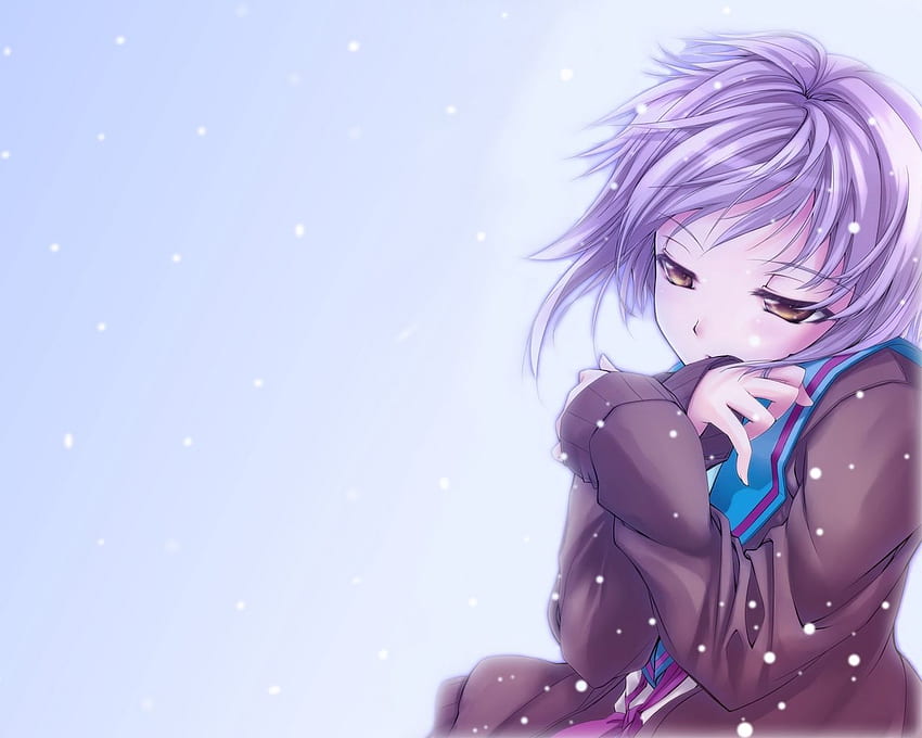 suzumiya haruhi no yuutsu, nagato yuki HD wallpaper