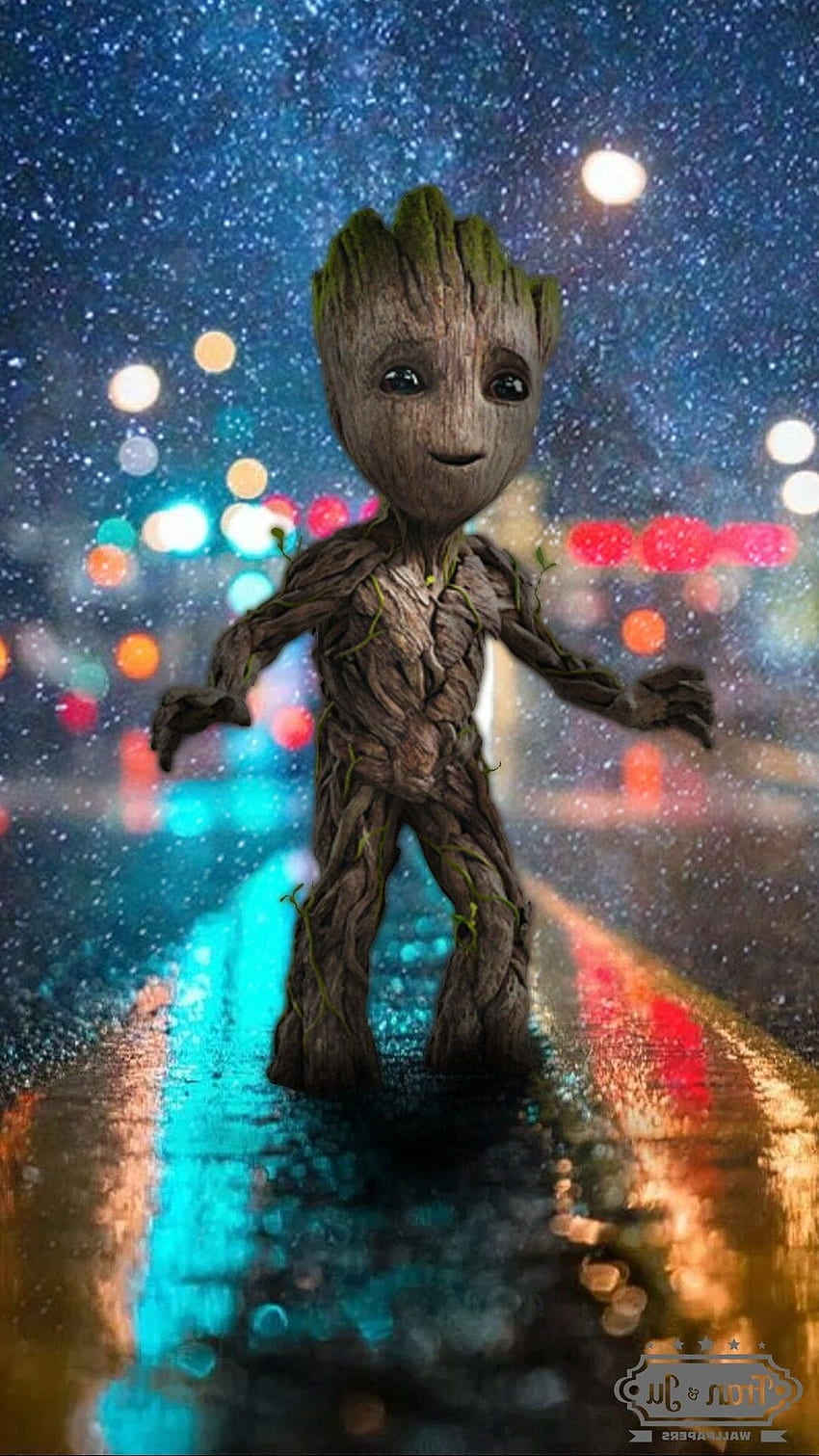 Baby Groot - Hochwertiger Baby Groot Hintergrund ( & ) HD-Handy-Hintergrundbild