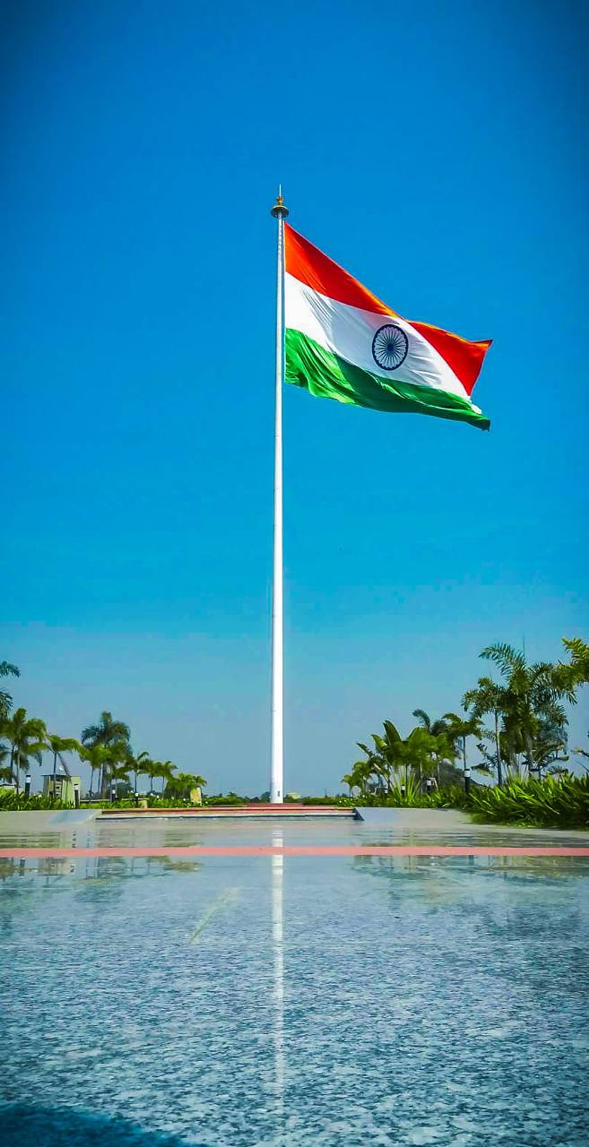 Indyjska flaga narodowa Tapeta na telefon HD