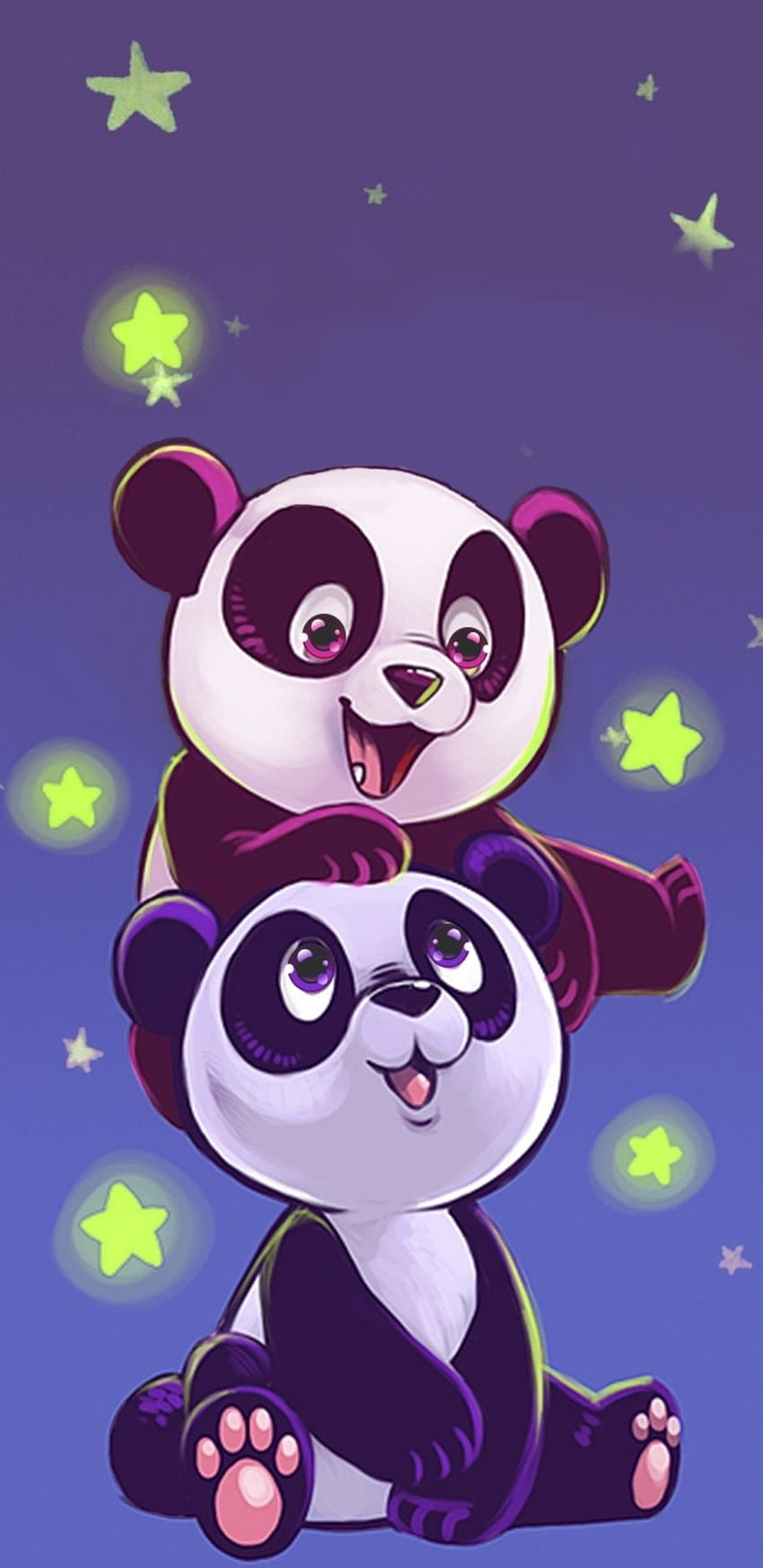 Pin De Doreen Bennett Em Abend Gute Nacht. Pandas, Panda Fofo, Bonitos, I Love Panda HD phone wallpaper