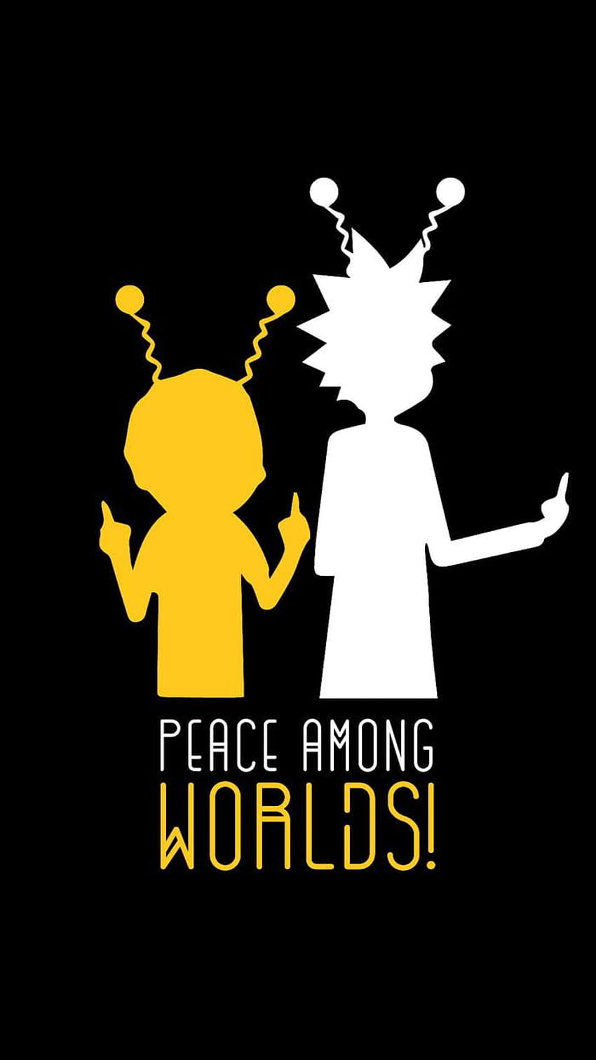Rick And Morty Peace Among Worlds HD phone wallpaper