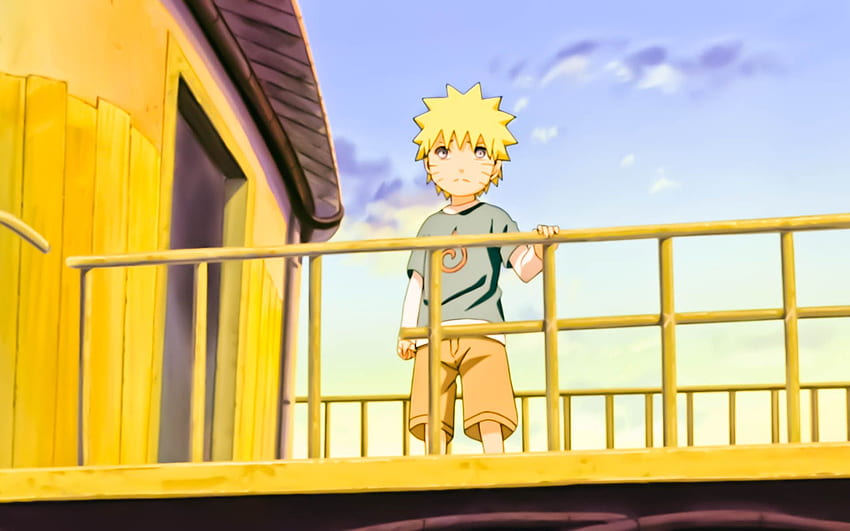 Sad Naruto, Child Naruto HD wallpaper
