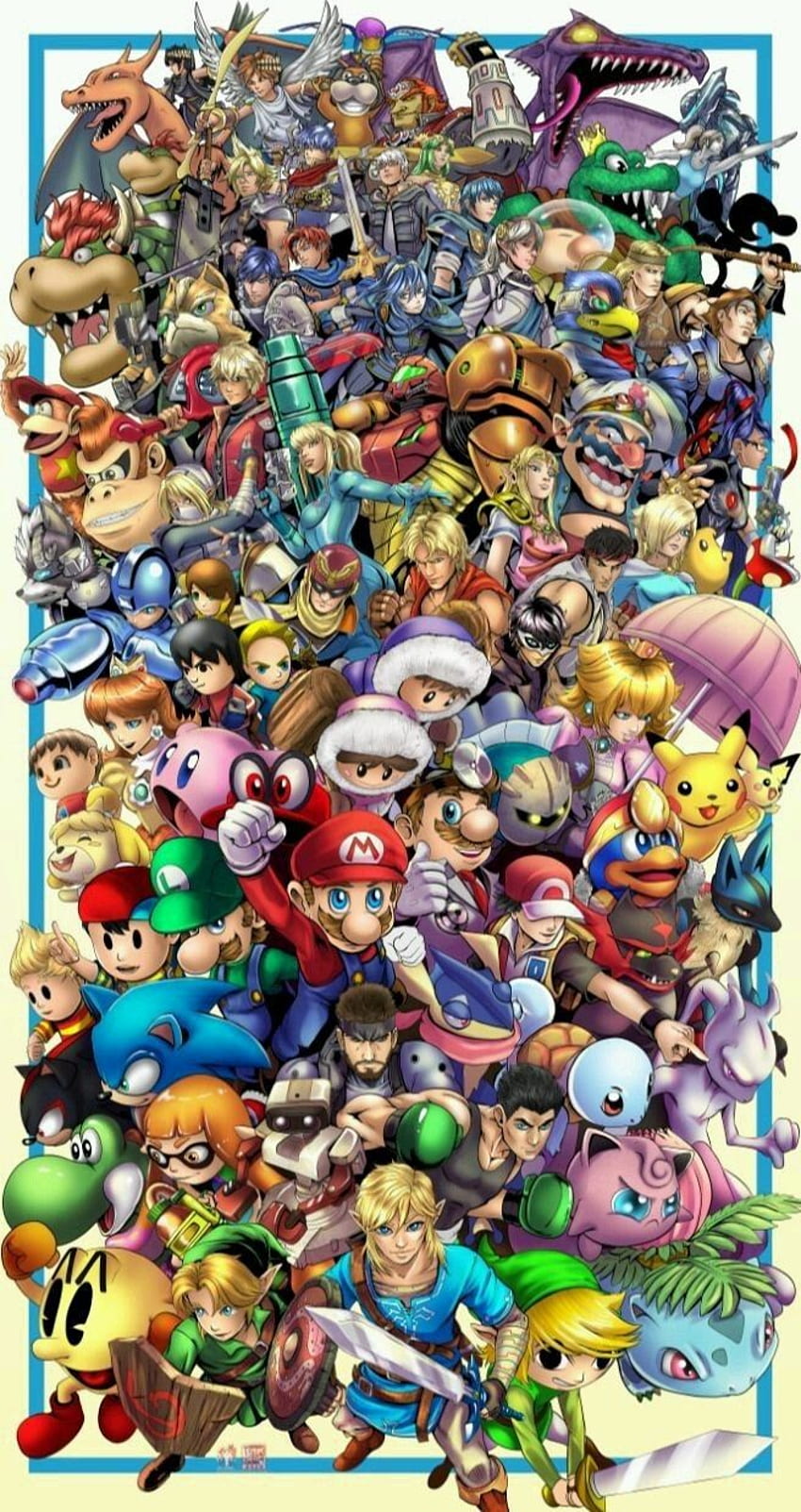 Super mario, Nintendo Collage HD phone wallpaper