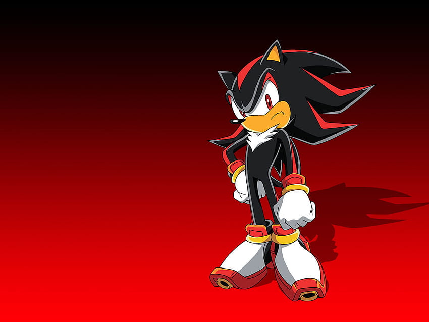 Black & Red Shadow (Sonic X). Shadow . Black!Red!. Flickr, Cool Sonic and Shadow HD wallpaper