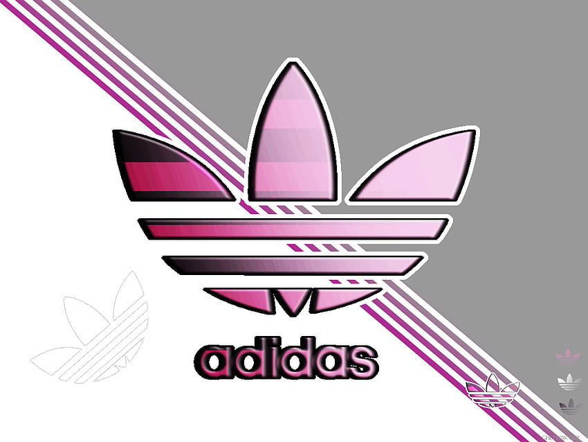 wij Detective Relatie Adidas , pink, logo, magenta, graphic design, font, graphics, clip art,  illustration, Adidas Symbol HD wallpaper | Pxfuel