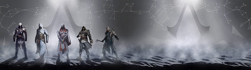 Assassin's creed Dual Monitor, Assassin's Creed Dual Screen HD wallpaper