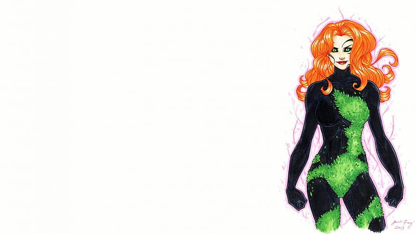 Poison Ivy for, Poison Ivy Cartoon HD wallpaper