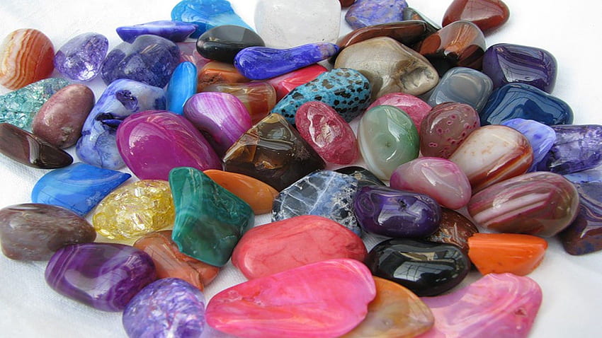 Кристали и скъпоценни камъни – Kea0, Crystal Purple Aesthetic HD тапет