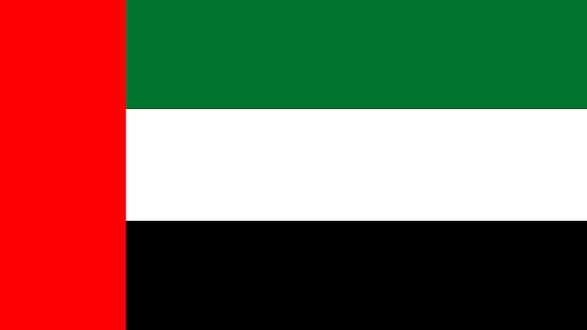 アラブ首長国連邦の旗、UAEの旗 高画質の壁紙