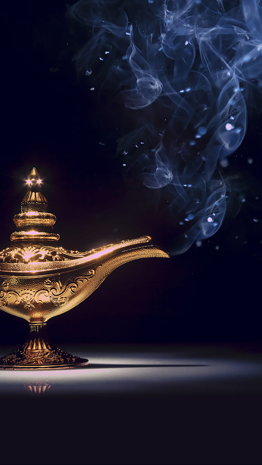 Ƒ↑TAP DAN DAPATKAN APLIKASINYA! Seni Kreatif Lampu Aladdin, Kehidupan Ajaib wallpaper ponsel HD
