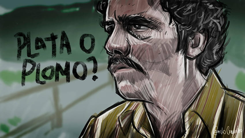 Pablo Escobar - Narcos - Anime fondo de pantalla