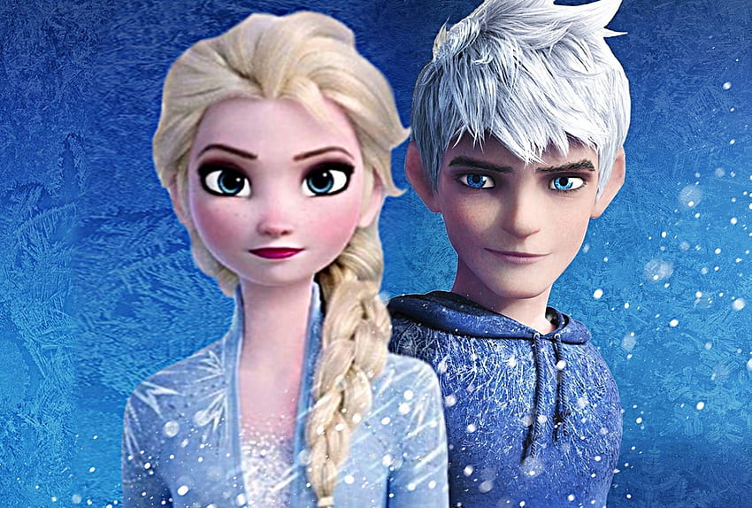 Elsa ve Jack, Elsa ve Jack Frost HD duvar kağıdı