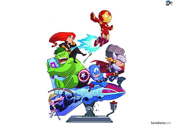 Cartoon Characters, Avengers Cartoon Characters HD wallpaper | Pxfuel