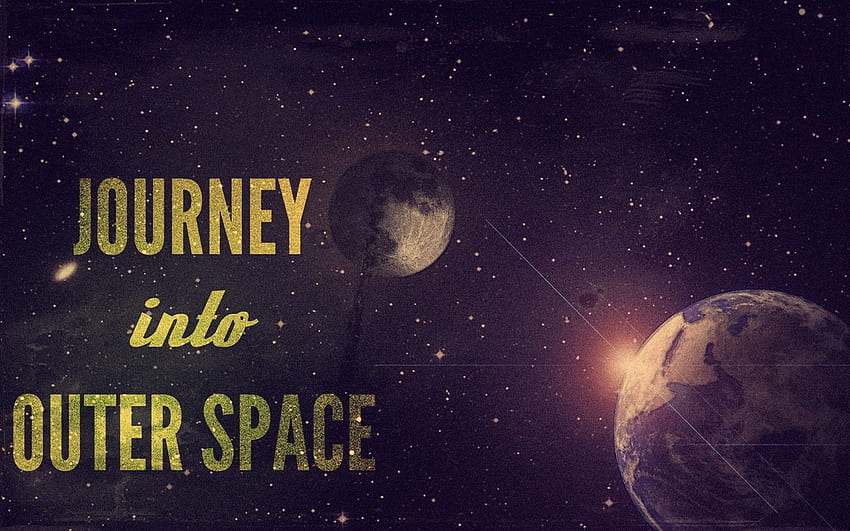 journey into outer space. Cosmos ⭐, Old School Party HD wallpaper
