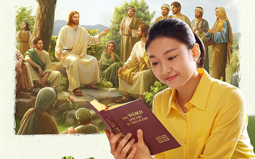 Jezus Głoszenie, książka, czytanie, głoszenie, Jezus, dziewczyna, ludzie Tapeta HD
