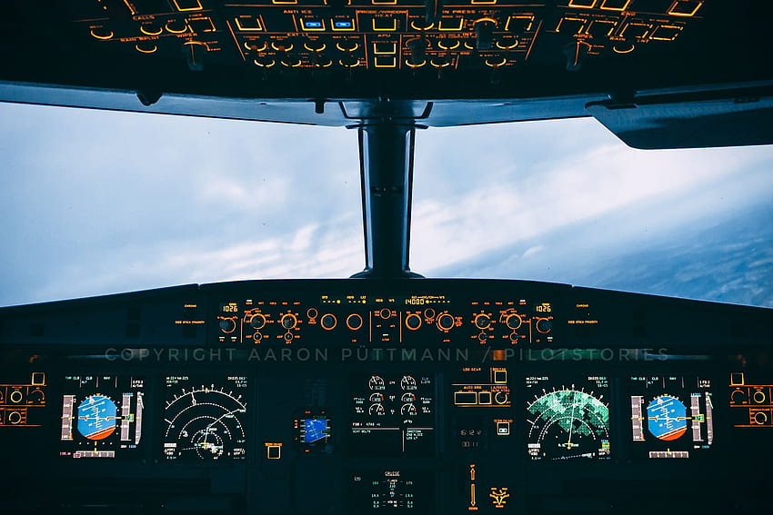 Cockpit High Definition -, Airbus HD wallpaper