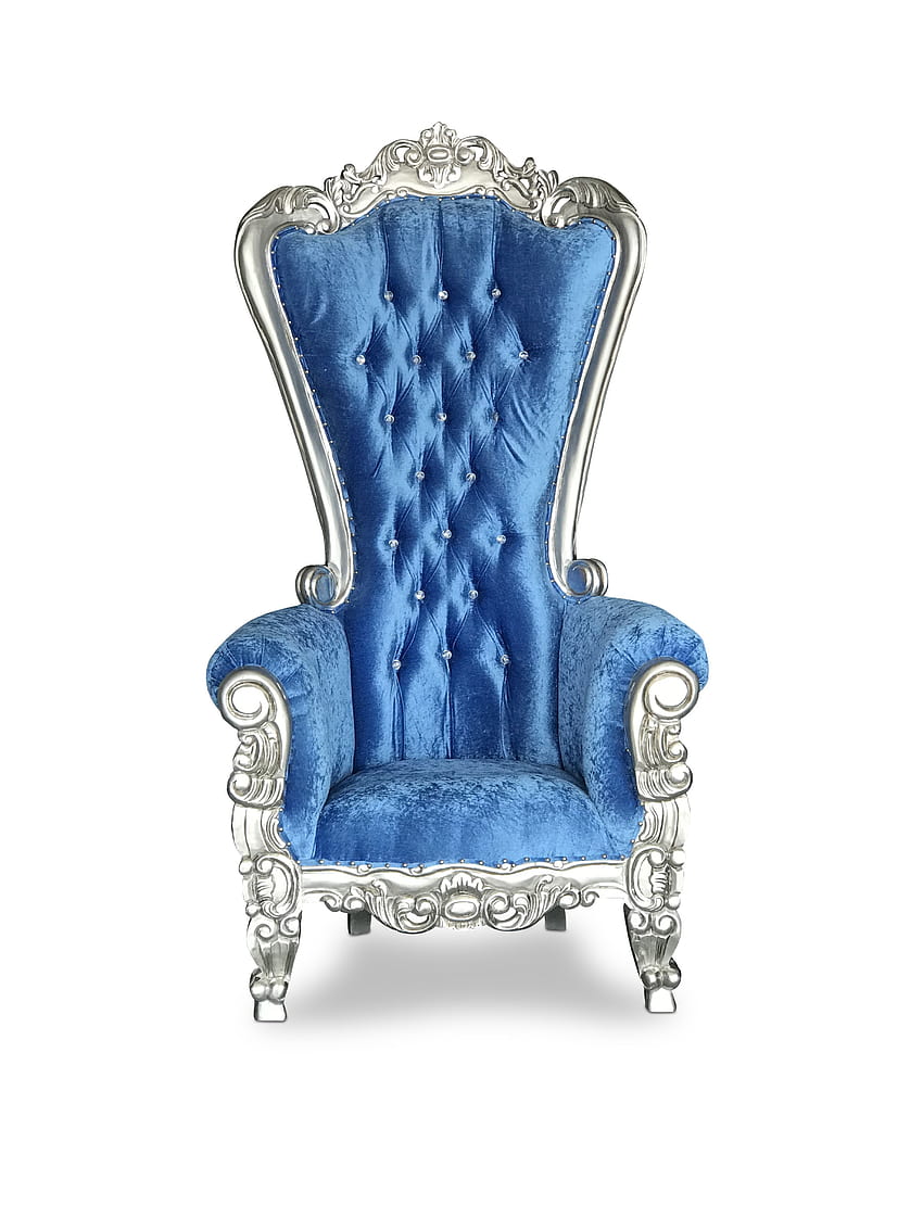 조각된 완벽함. 로얄 킹 퀸 왕좌 의자 및 바로크 영감 가구. 왕좌 의자, 독특한 베이비 샤워 테마, 의자 HD 전화 배경 화면