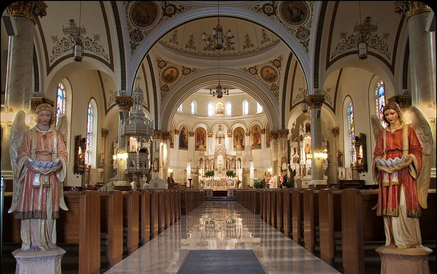 Kirche St. Mary of Perpetual Help, katholisch, Chicago, Mary, Kirche HD-Hintergrundbild