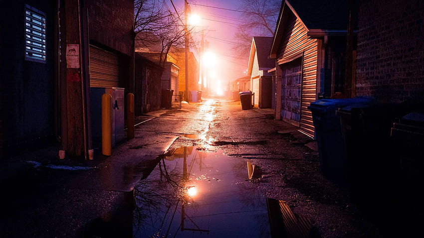 ITAP на My Alley in a Heavy Fog, Alley Anime HD тапет