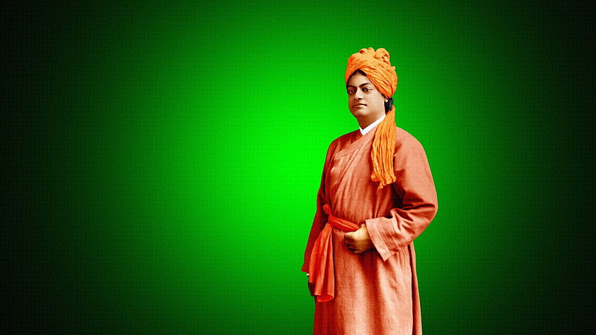Swami Vivekananda Gedanken: Die Entstehung eines idealen Menschen HD-Hintergrundbild