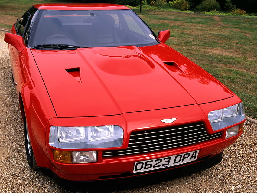 Auto, Aston Martin, Samochody, Widok z przodu, V8, Vantage, 1986 Tapeta HD