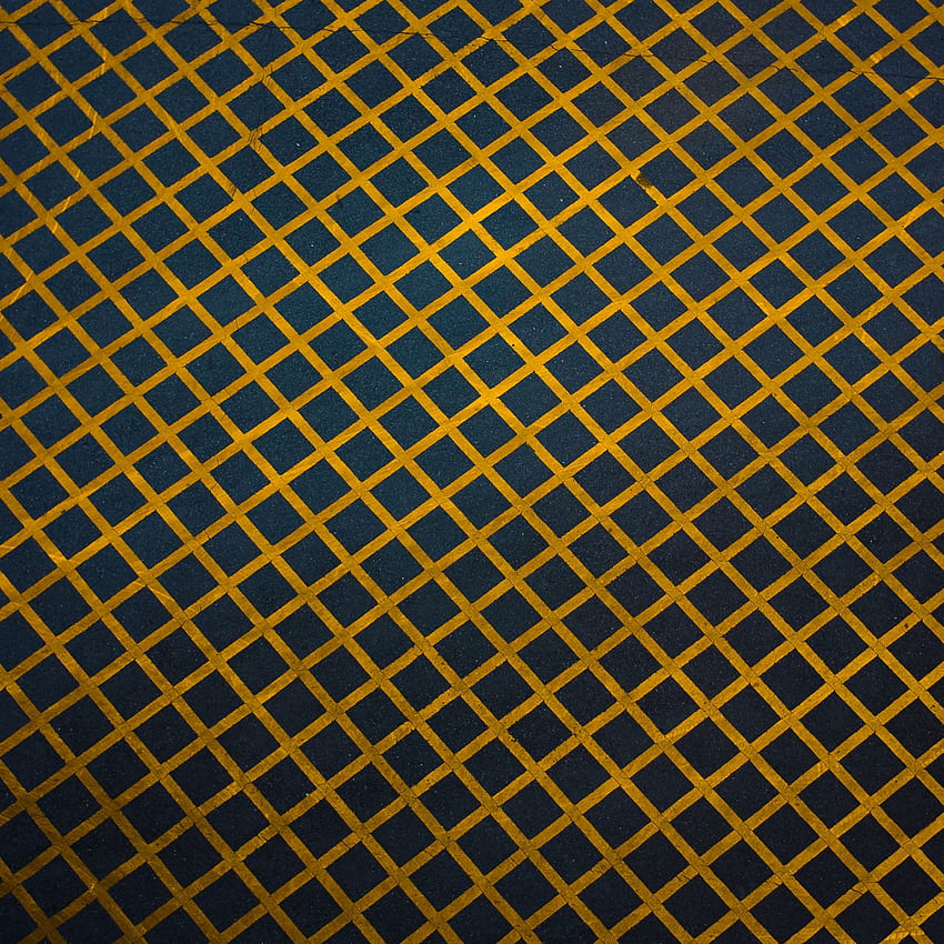 grid, pattern, texture, markup, Yellow Grid HD phone wallpaper