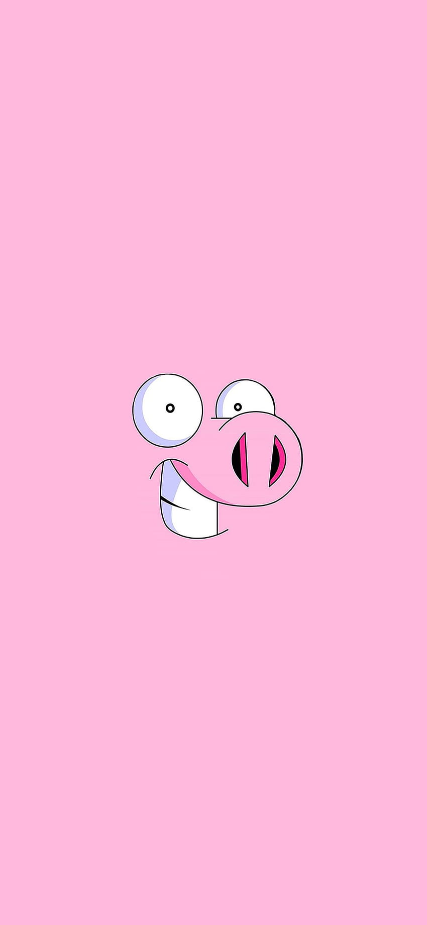 iPhone . pig cartoon minimal illust, Cute Pig HD phone wallpaper