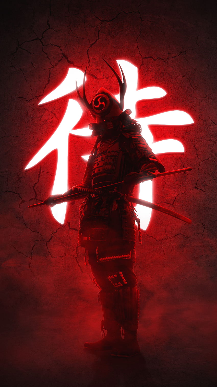 Samurai Clássico Móvel. Arte de fantasia sombria, Ilustrasi samurai, anime, Ninja Mobile Papel de parede de celular HD