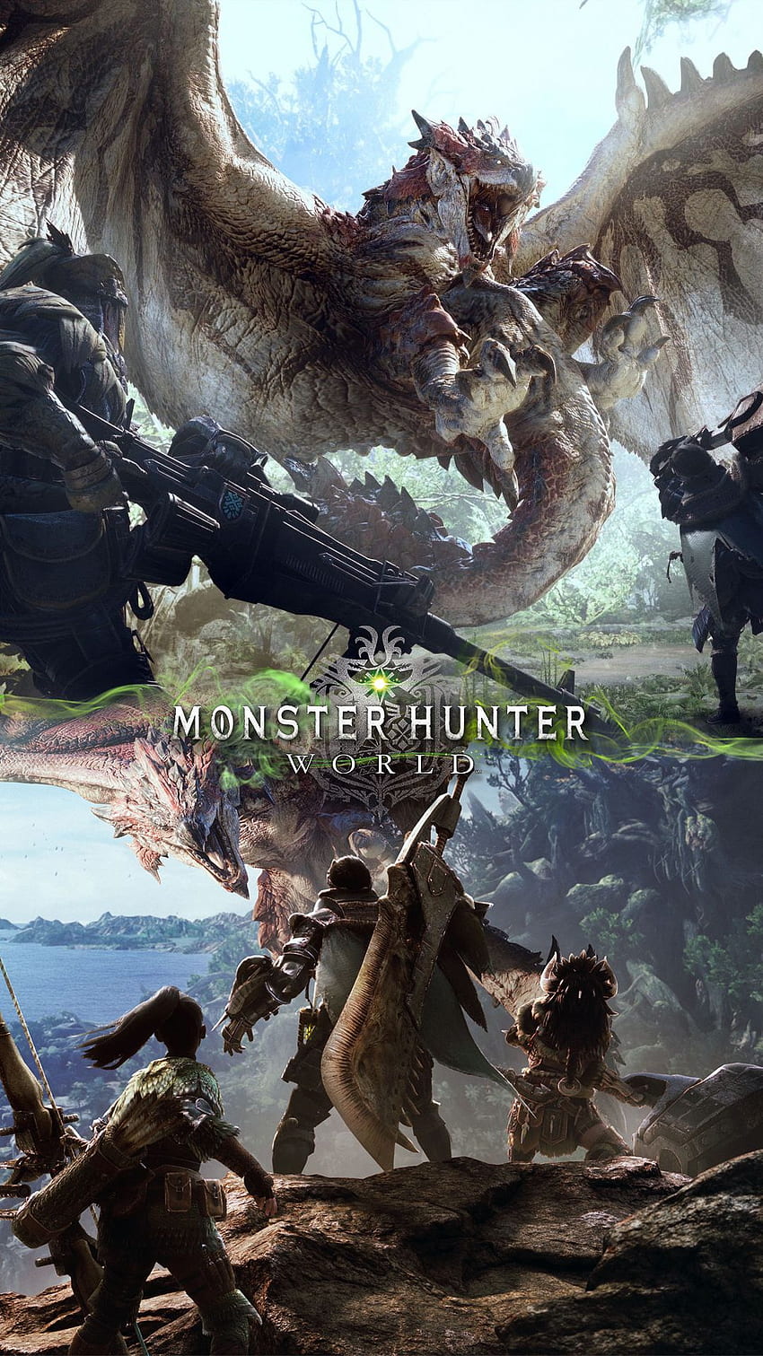 New Phone – Monster Hunter World – Gaming Art. Monster, Monster Hunter: World HD phone wallpaper