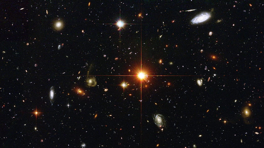 Hubble Ultra Deep Field (44 ) HD wallpaper