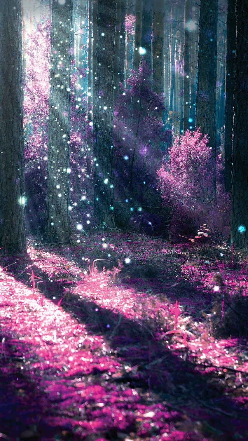 Daria Pinky on Fantasy . Pretty phone background, Beautiful background, Beautiful, Pink Forest Phone HD phone wallpaper