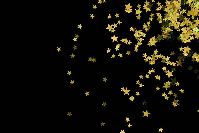Black And Gold Background - PowerPoint Background for, Black and Gold Glitter HD wallpaper