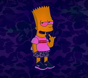 Pin by Iriyoutub on dibujos  Supreme iphone wallpaper, Simpson