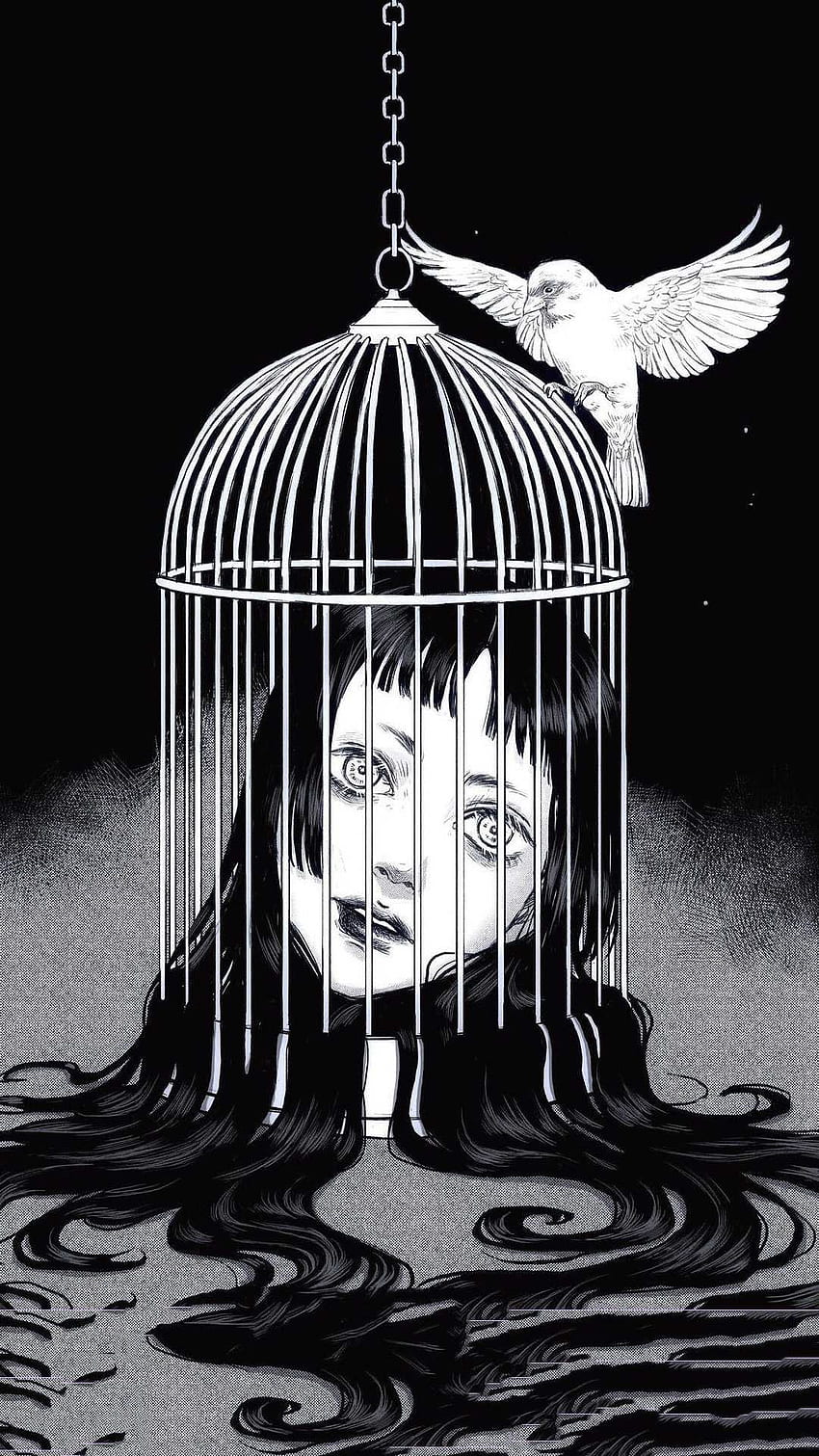 Konichiwa my fellow Junji Ito fans, I compiled few of the Tomie manga  panels to create this wallpaper. You're free to use this as your phone  wallpaper or print. I don't mind