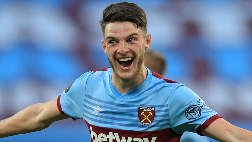 Declan Rice will soon be West Ham captain and will not be sold cheap, says David Moyes. Football News HD wallpaper