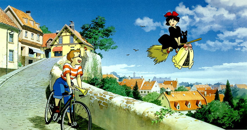 Studio Ghibli Studio Ghibli Kikis Teslimatı [] , Mobil ve Tabletiniz için. Ghibli'yi keşfedin. Stüdyo Ghibli, Stüdyo Ghibli PC HD duvar kağıdı
