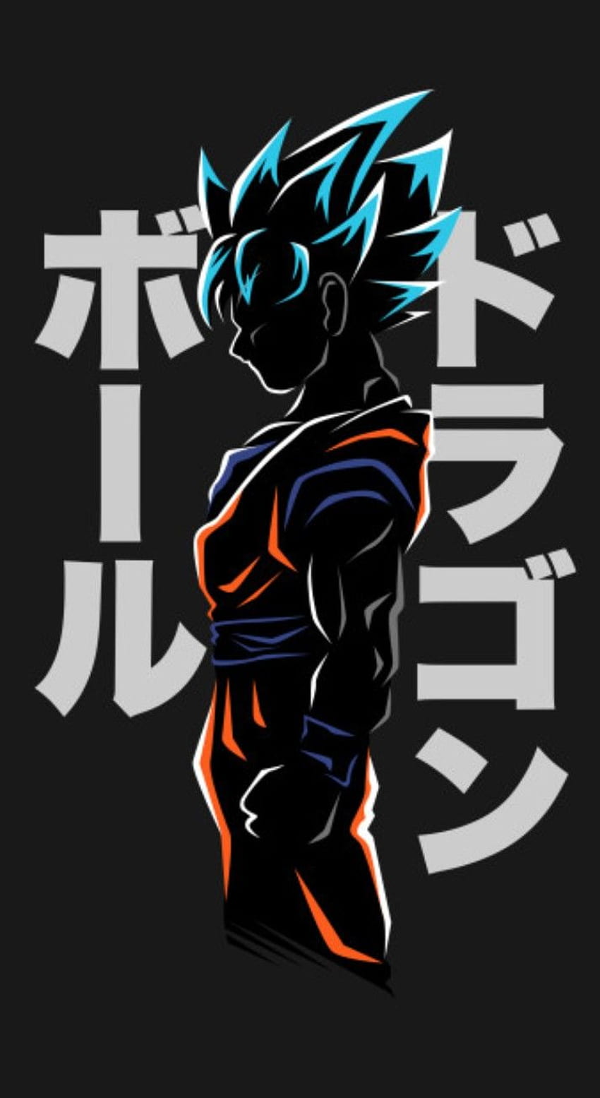 Goku Cult , Goku Kanji HD phone wallpaper